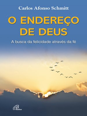 cover image of O endereço de Deus